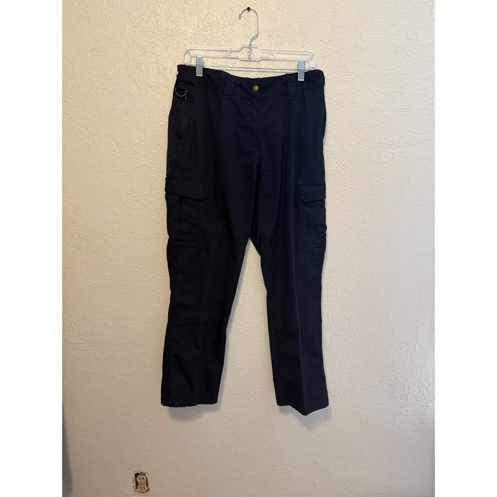 Galls TR2600 Mens Navy Blue Ripstop Tactical Cargo Pants 31x29 Multi Pocket